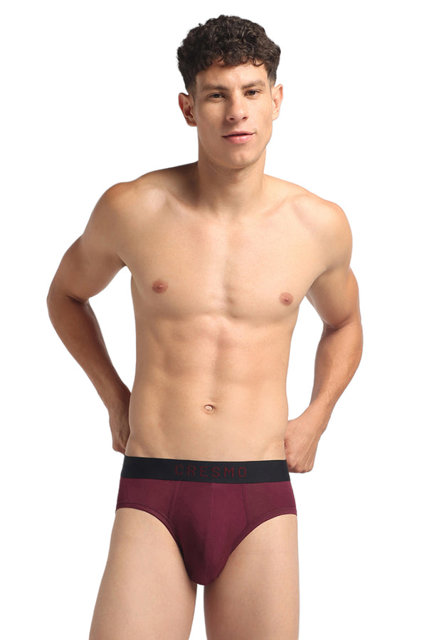 Bold Brief Garnet (Maroon)