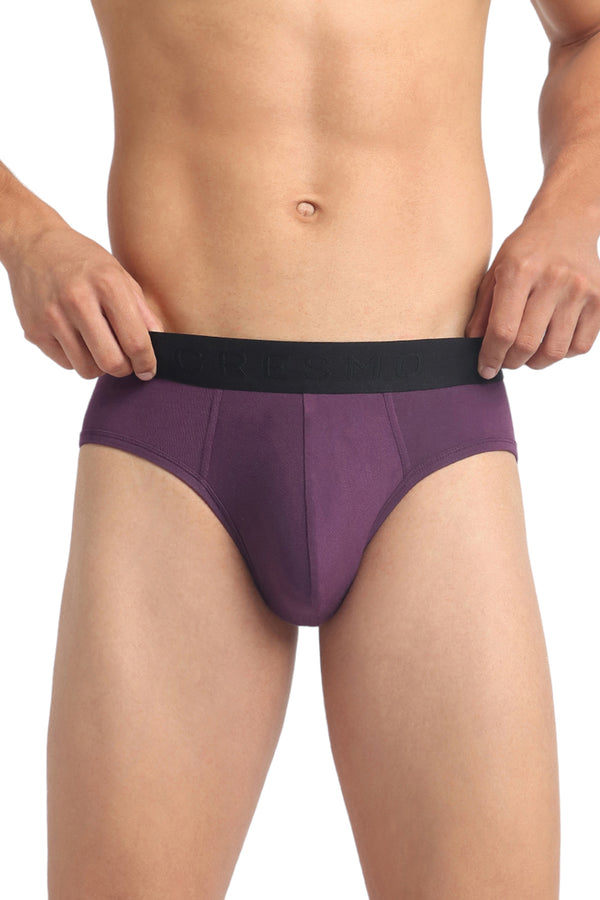 Fusion Brief Pack of 3 Mulberry, Escapade, & Blue Cruiser (Purple, Teal Green, & Aqua Blue)