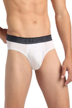 Civic Brief Pack of 2 Daily White-Cosmos (White-Navy Blue)