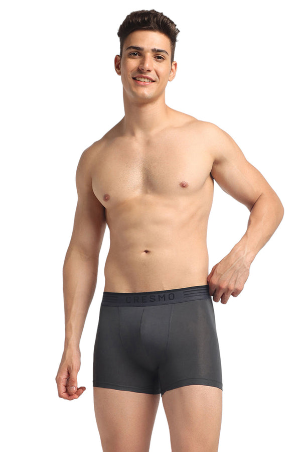 Work Week Essentials: Pack of 5 Trunks Slate Stone-Shining Armer-Cosmos-Daily White-Intense Black(Dark Grey, Ash Grey, Navy Blue, White, Black).